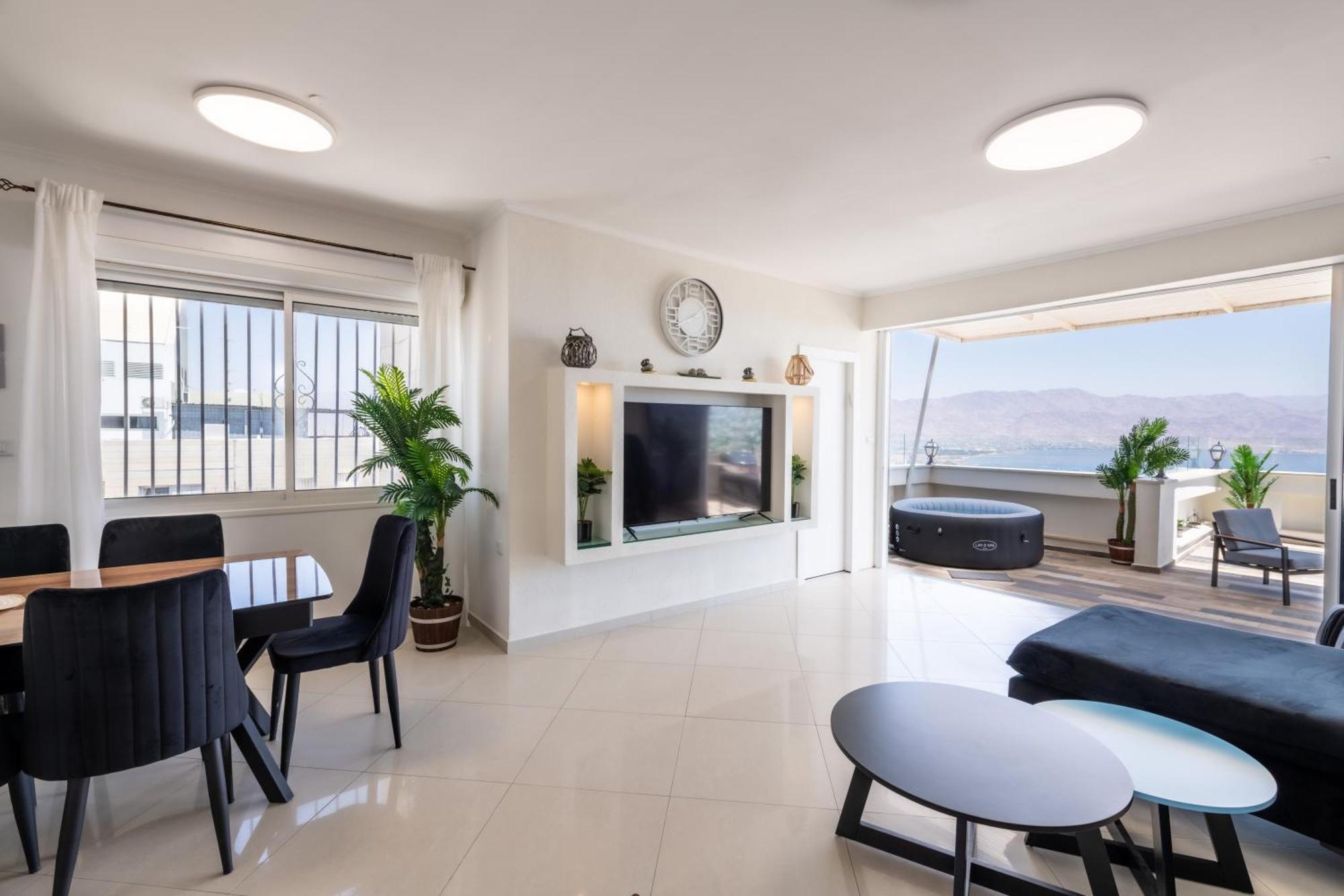 Desert And Sea-penthouse Full Sea View Apartment *